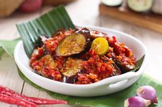 Resep Terong Balado, Lauk Praktis Tinggal Tumis