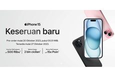 Pre-order iPhone 15 di Indonesia Dibuka 20 Oktober, Ini Link dan Daftar Harganya