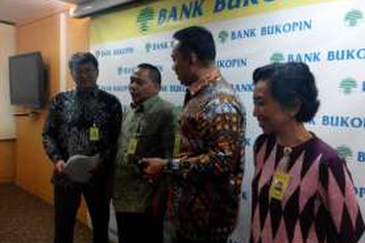 Konferensi pers Bank Bukopin sebagai bank gateway pengampunan pajak, Rabu (20/7/2016)