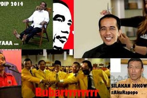 Jokowi Capres, Foto Guyonan Beredar di Media Sosial