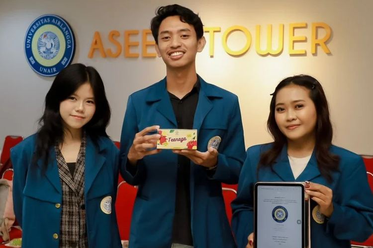 Kulit Buah Naga Kaya Antioksidan, Mahasiswa Unair Olah Jadi Teh Celup