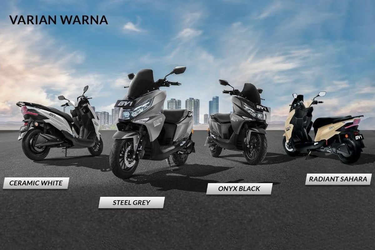 Calon motor listrik Gesits GV1