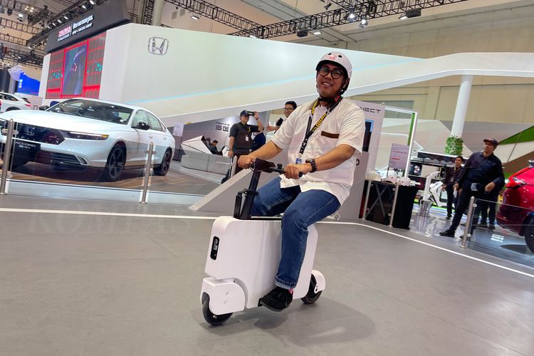 Motor listrik Honda Motocompacto di GIIAS 2024