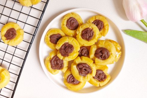 Resep Kue Kering Nutella, Bikin Jadi Thumbprint Cookies