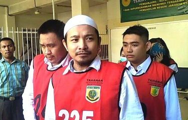 Zul Zivilia saat menjalani sidang kasus narkoba yang menjeratnya di Pengadilan Negeri Jakarta Pusat, Senin (2/9/2019).