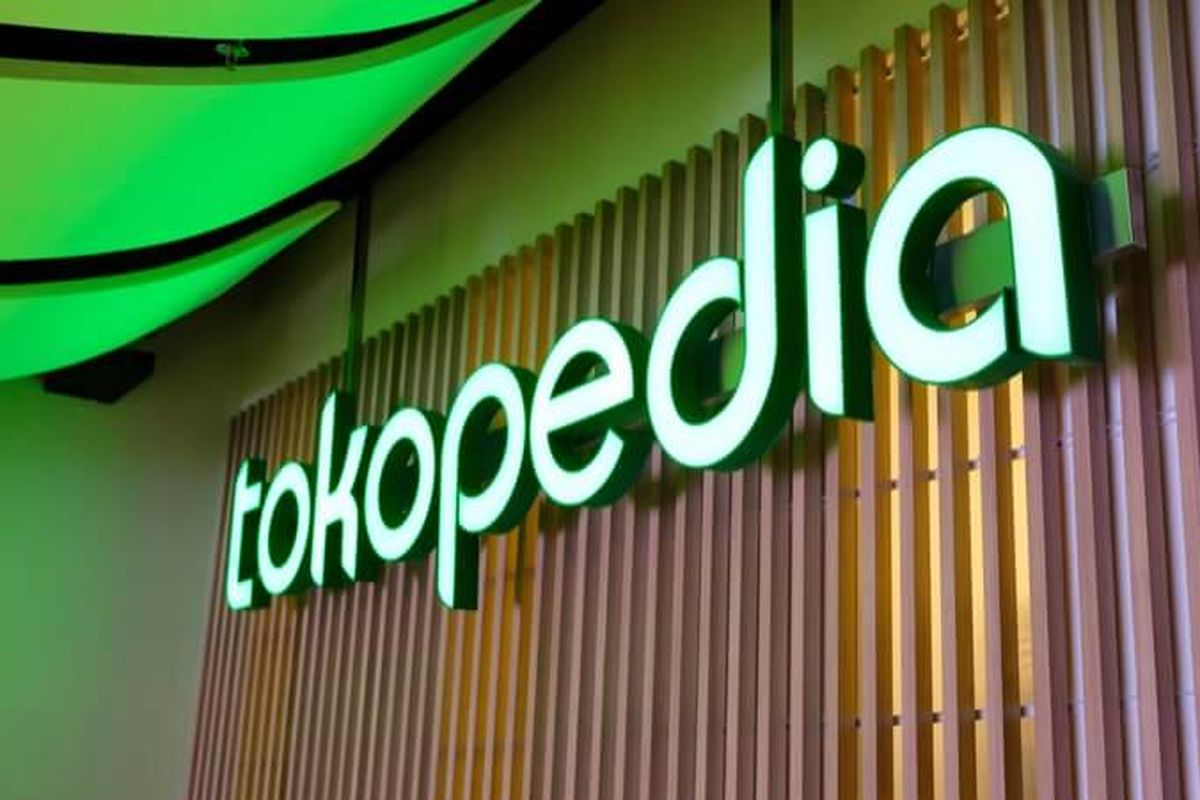 Logo Tokopedia. Viral unggahan warganet yang mengaku belum menerima barang yang dibeli di Tokopedia meski sudah menstransfer uang Rp 28,7 juta.