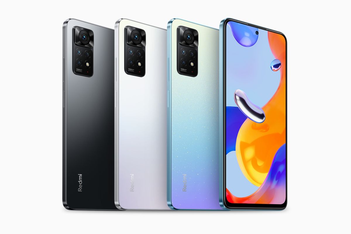 Redmi Note 11 Pro hadir dalam empat warna di Indonesia.