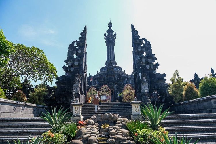 Monumen Bajra Sandhi di Renon, Denpasar, Bali. 