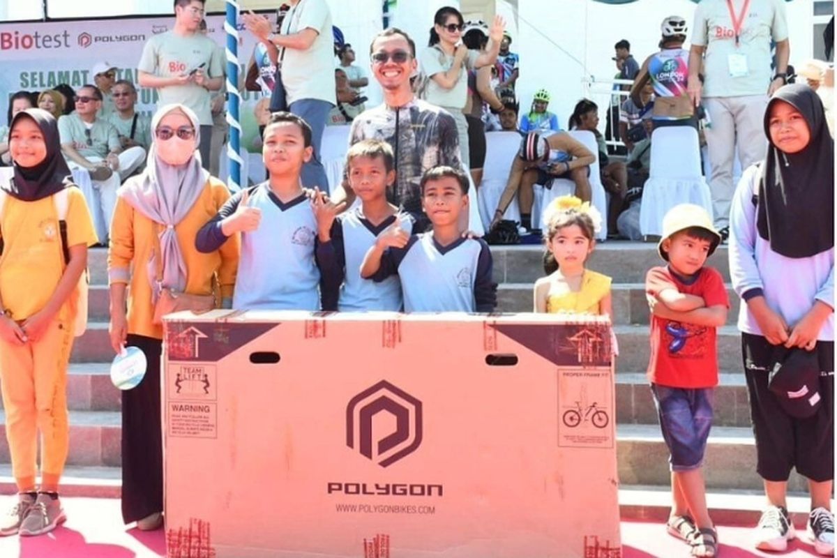 Dana terkumpul dari Lombok Charuty Ride bakal dipersembahkan untuk 1.500 guru di Lombok Utara.