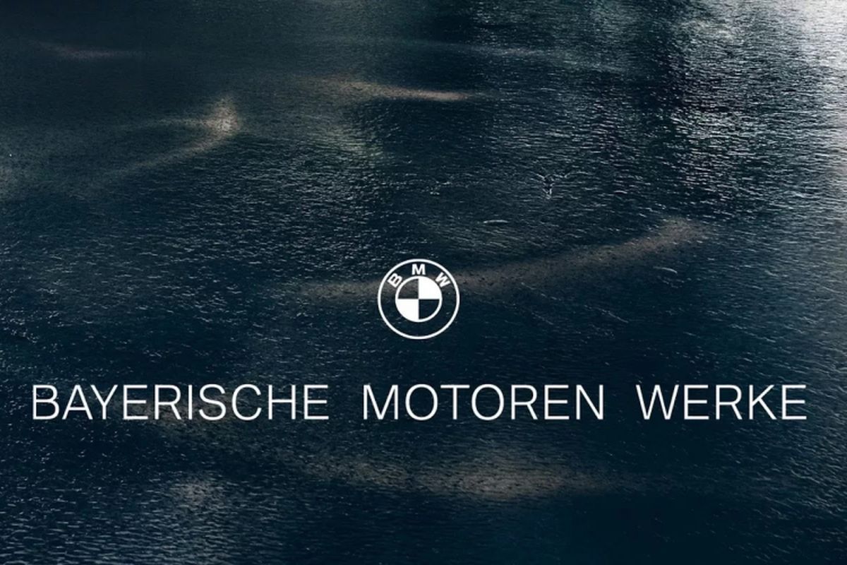 Logo baru BMW.