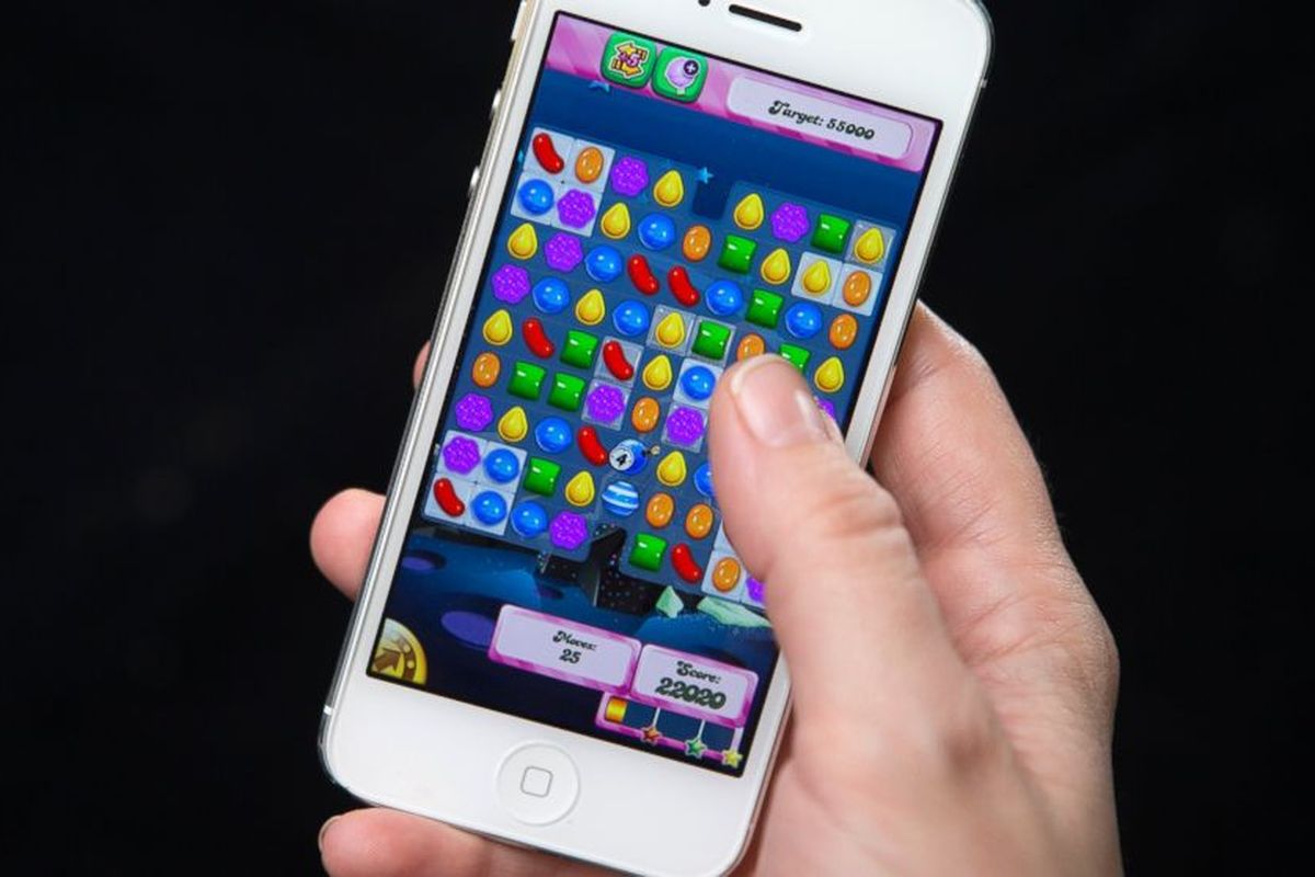 Ilustrasi game Candy Crush.