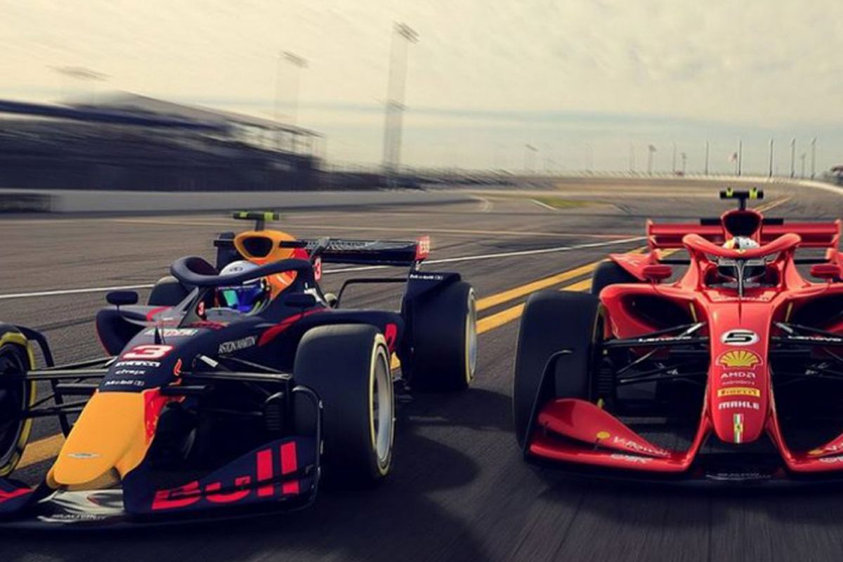 F1 memperlihatkan desain mobil balap mereka untuk masa depan