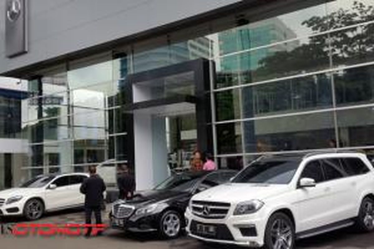 Fasilitas baru Mercedes-Benz Indonesia, Nusantara, menjadi dealer kedelapan di Jakarta.