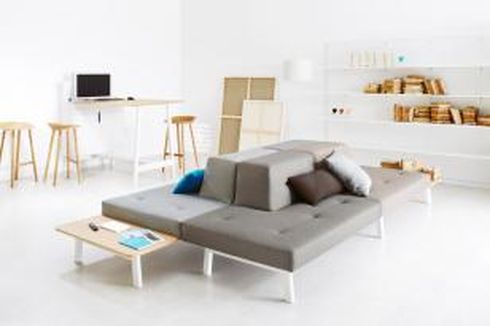 Sofa Modular Warna-warni, Bikin Kantor Senyaman Ruang Keluarga