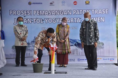 Jalan Tol Yogyakarta-Bawen Sudah Mulai Tahap Pasang Patok