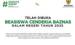 Cara Daftar Beasiswa Cendekia BAZNAS 2025 untuk Mahasiswa S1/D4