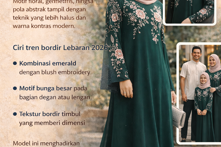 Gamis Bordir: Tradisional Bertemu Modern.