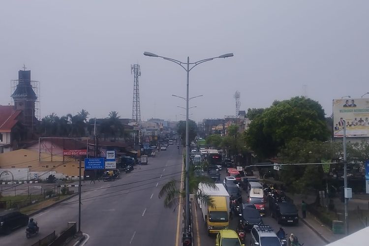 Kabut Asap Selimuti Medan, Dinkes Imbau Anak-anak dan Kelompok Rentan Pakai Masker