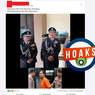 INFOGRAFIK: Hoaks Jurnalis CNN Indonesia Ditangkap Polisi atas Laporan Bencana Aceh