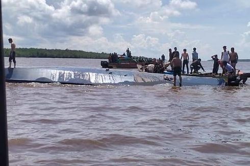 Polisi Selidiki Penyebab Tenggelamnya Kapal Evelyn di Perairan Indragiri Hilir Riau
