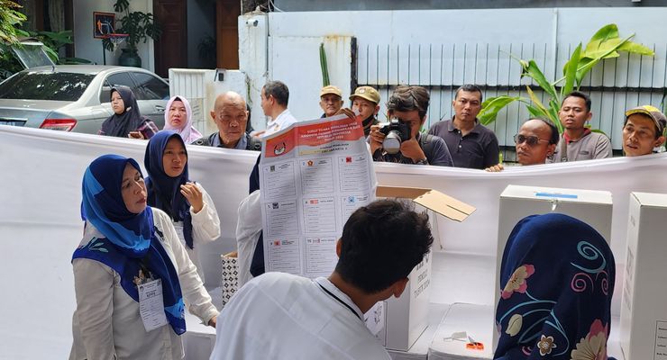 Lebih Sepi, Hanya Ada 79 Pemilih yang "Nyoblos" saat Pemungutan Suara Ulang di TPS Menteng 