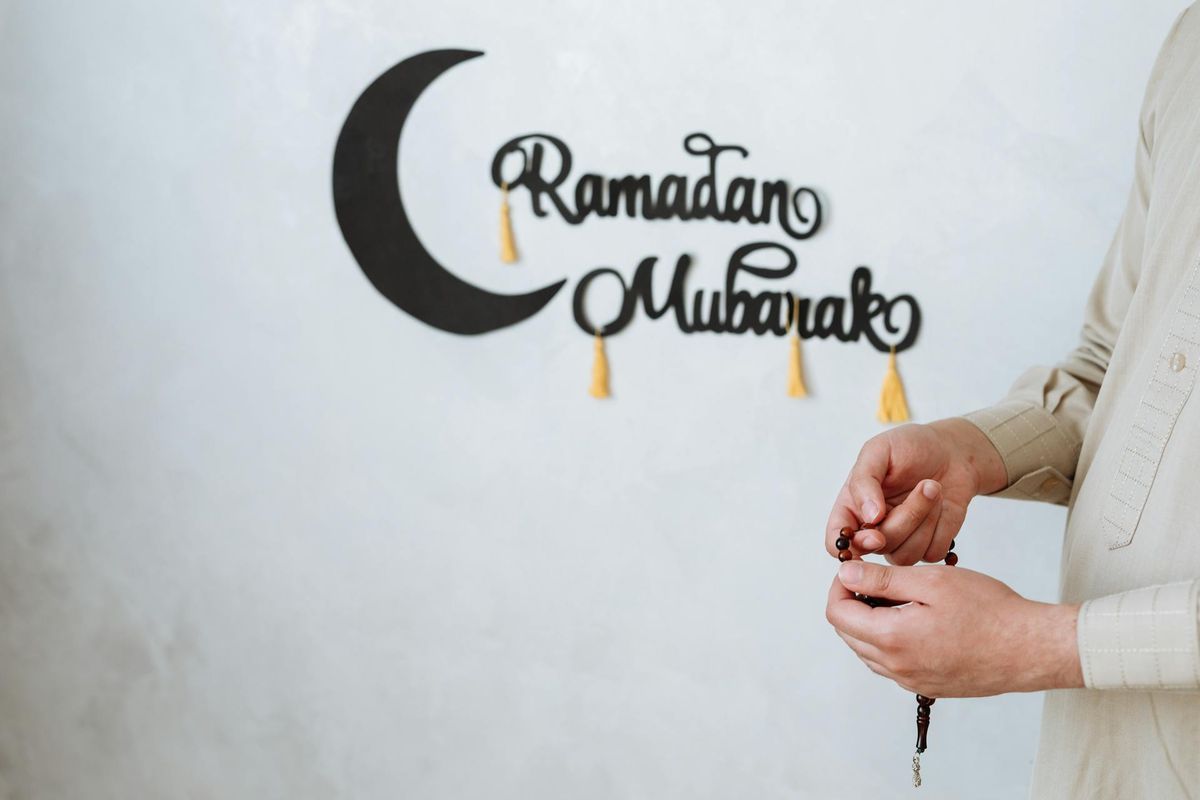 Ilustrasi suasana Ramadan.