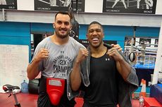 Persiapan Anthony Joshua kontra Kubrat Pulev, Hadapi Monster Setinggi 2 Meter