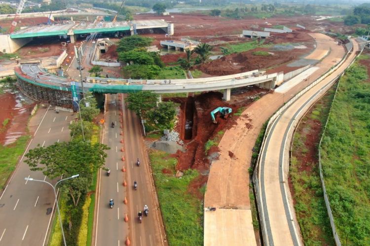 Jalan Tol Serpong ? Balaraja sepanjang 39,4 kilometer