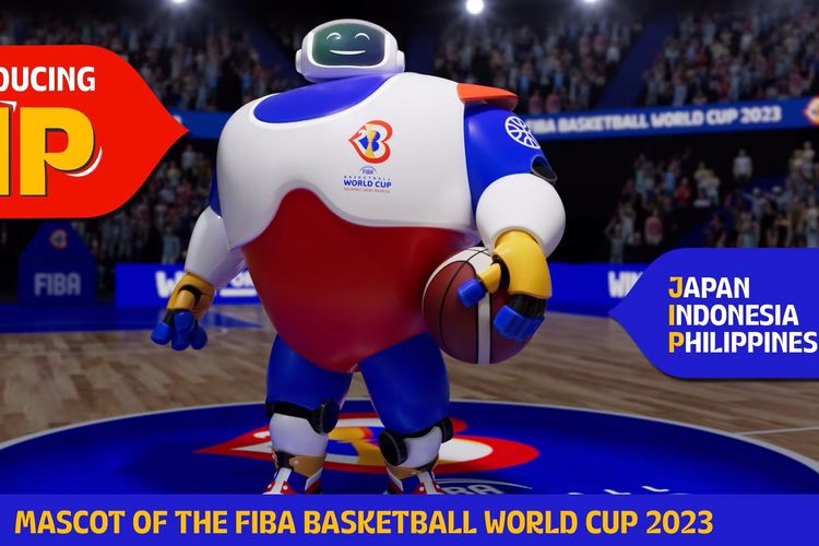 Maskot Piala Dunia Basket atau FIBA World Cup 2023, Robot Basket Humanoid Bernama JIP. Bersama Jepang dan Filipina, Indonesia akan menjadi tuan rumah FIBA Basketball World Cup yang akan digelar pada 25 Agustus sampai dengan 10 September 2023 mendatang.