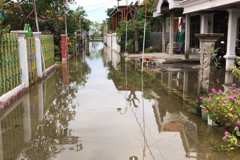 Bengawan Njero Meluap, Ratusan Rumah Warga di Lamongan Kebanjiran
