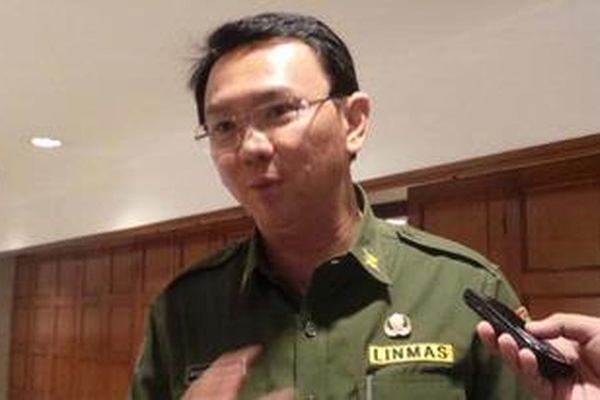 Wakil Gubernur DKI Jakarta Basuki Tjahaja Purnama.