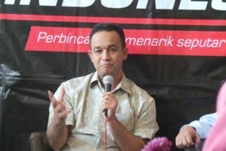 Juru bicara Jokowi-JK, Anies Baswedan.