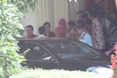 Ahok-Veronica Sambut Jokowi-Iriana Di Rumah Dinas Gubernur 