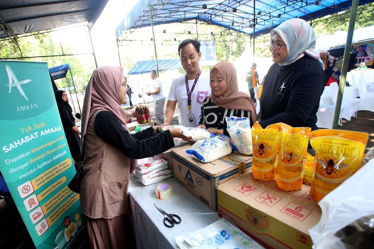 Pelakukan UMKM perempuan yang digelar Jago Syariah.