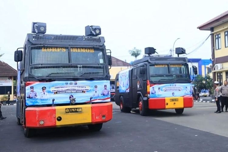 Krisis Air Meluas, Polda Banten Kerahkan 64 Armada Termasuk Water Cannon
