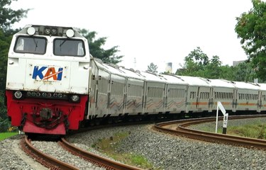Ilustrasi Kereta Api.