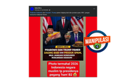 INFOGRAFIK: Muncul Hoaks Prabowo dan Trump Pamerkan Produk Olahan Babi