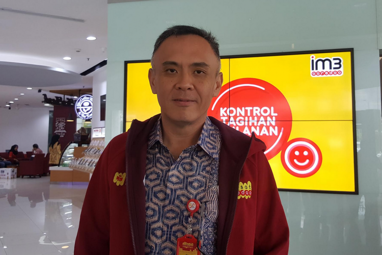 CEO sekaligus Presiden Direktur Indosat Ooredoo, Joy Wahjudi, Rabu (13/12/2017), usai grand final IWIC-11 di Kantor Pusat Indosat Ooredoo, Jakarta. 