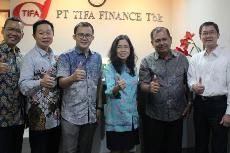 PT Cipta Harmoni menggandeng PT Tifa Finance Tbk guna memberi kemudahan pembiayaan konsumen yang ingin membeli unit di Marchand Hype. Penandatanganan kerjasama itu dilakukan Senin (4/11/2019) 
