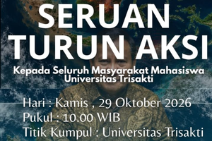 Demo Berlanjut Hari Ini, Giliran Mahasiswa Trisakti ke Depan Istana Negara Bawa Tritura, Ini Isinya