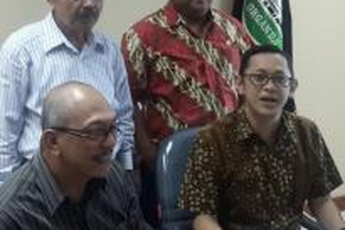 Ketua Umum DPP Organda Andri Yanto (kanan)