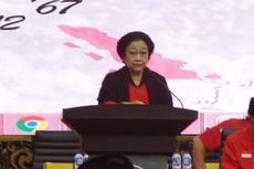 Megawati Deklarasikan Empat Pasangan Calon Kepala Daerah Provinsi