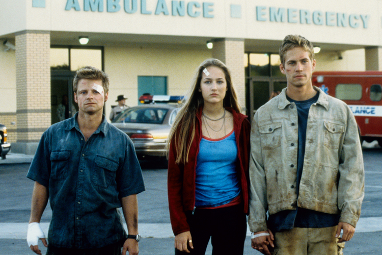 Steve Zahn, Leelee Sobieski, and Paul Walker in Joy Ride (2001)