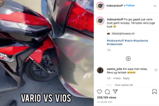 Viral Video Vios Penyok Ditabrak Vario, Ini Penyebabnya