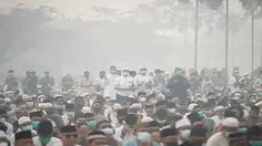 Shalat Istisqa Pontianak, KH Ahmad Zamroni Ajak Warga Introspeksi dan Hentikan Pembakaran Lahan