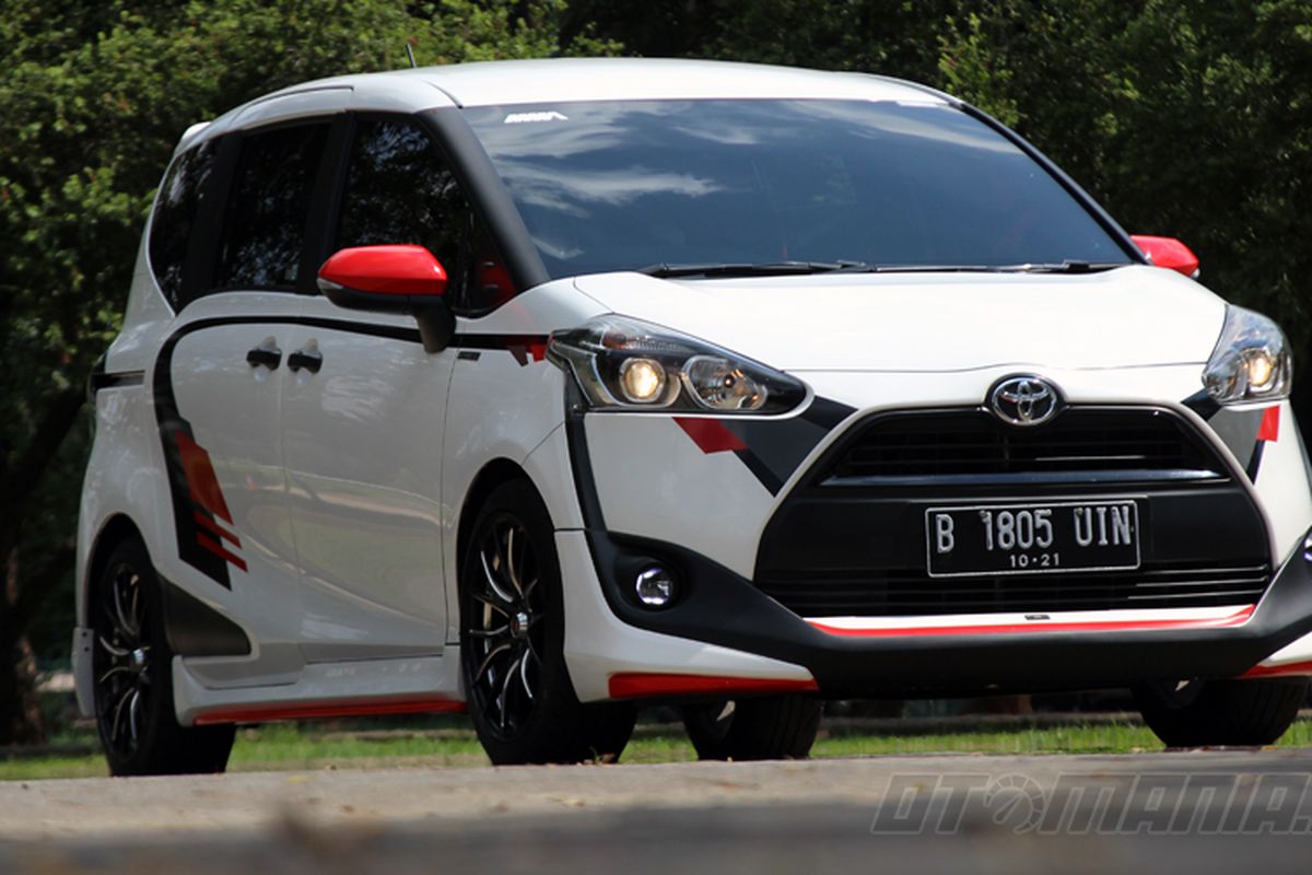 Toyota Sienta Beyond 1.0 garapan National Modificator & Aftermarket Association (NMAA).