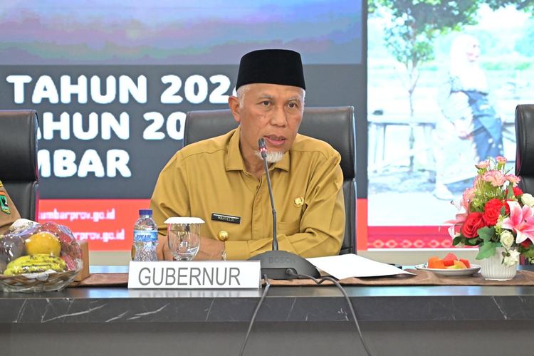 Gubernur Sumbar Mahyeldi 