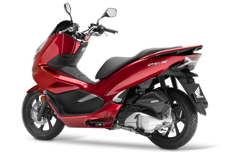 Honda PCX 125 untuk pasar Eropa. 