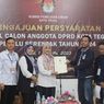 Parpol di Kota Tegal Daftarkan 422 Bacaleg ke KPU, Perebutkan 30 Kursi DPRD