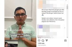 Arie Febriant, Pria yang Ludahi Pengendara Mobil, Dibebastugaskan dari Pekerjaannya